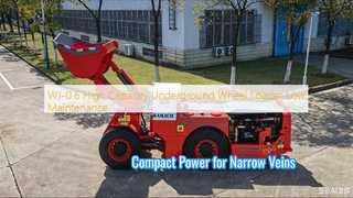 WJ 0.6 Compact Underground Loader για Λειτουργίες στενών φλεβών